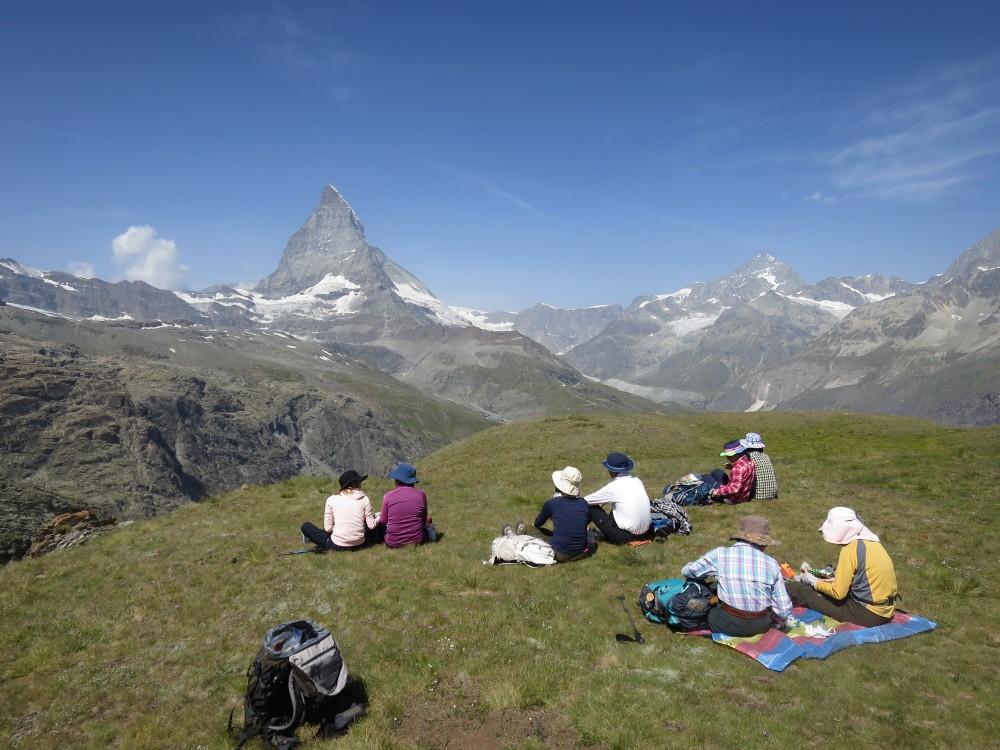 マッタ＾ホルン｜昼食｜アルプス｜スイス｜世界遺産｜スイス旅行＠ブループラネットツアー